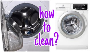 HOW TO CLEAN ELECTROLUX 8KG  FRONT LOAD AUTOMATIC WASHING MACHINE
