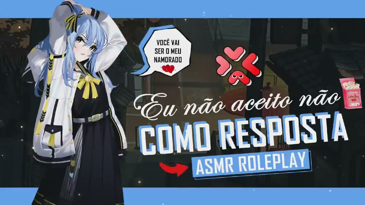 ASMR VALENTONA TE PEDINDO EM NAMORO