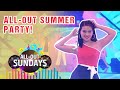 Kapuso stars heats up the summer party! Opening prod | All-Out Sundays April 11, 2021
