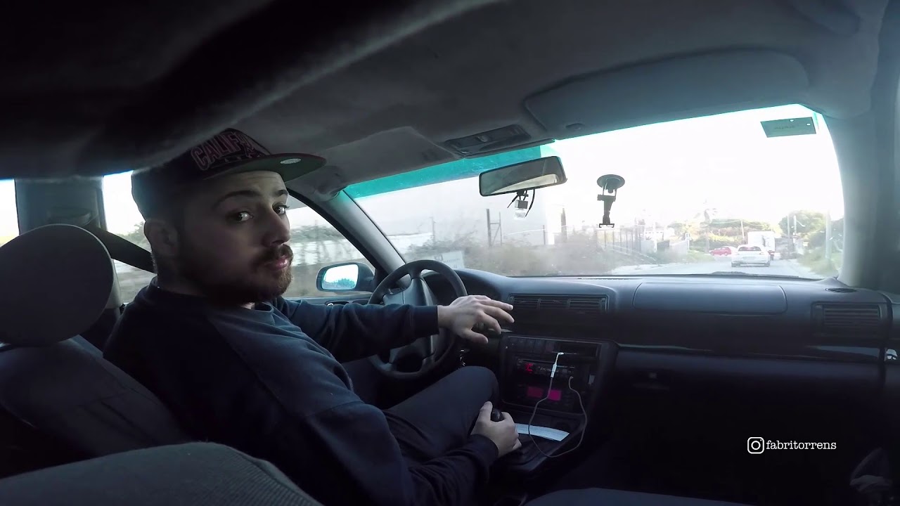 Driving Audi A4 GoPro (Gas Station in Spain) YouTube