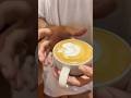 Latte Arts.  #swan #swanlatteart #latteart #barista #coffee #tuliplatteart