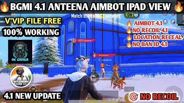 BGMI 4.1 AIMBOT ANTINNA OBB TRACK OBB | BGMI 4.1 ANTINNA OBB MAIN ID SAFE BY AMGBGMI 4.1 BULLET