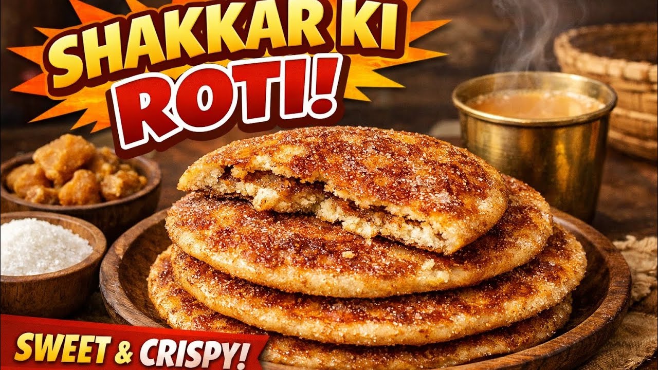 Shakkar ki roti 🤤