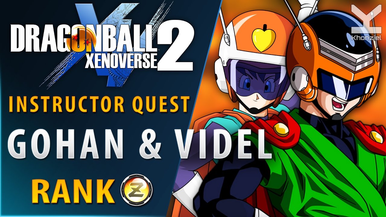 Dragon Ball Xenoverse 2 - Instructor Quest - Gohan & Videl - Rank Z