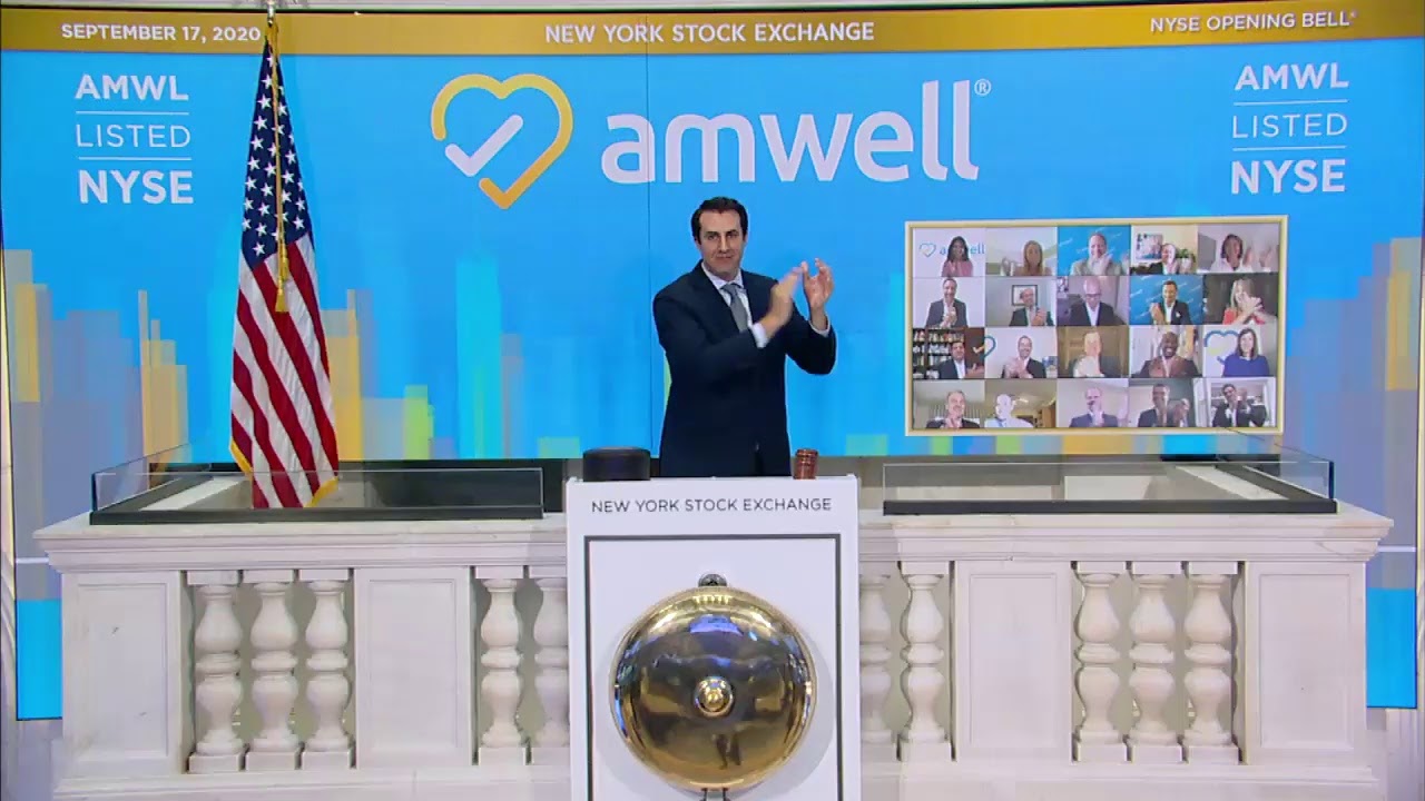 Amwell (NYSE: AMWL) Virtually Rings The Opening Bell®