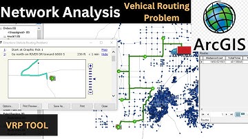 Voertuigrouteringsprobleem (VRP) in ArcGIS: Netwerkanalysetool