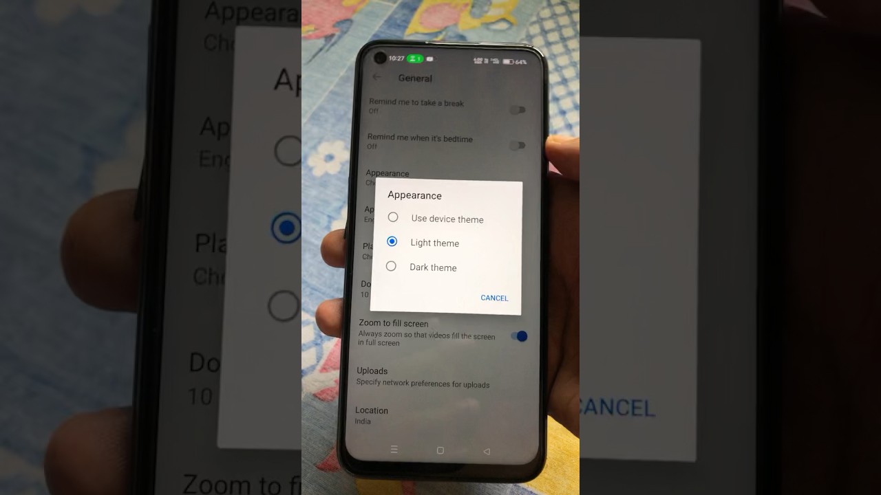 Turn On Dark Mode In YouTube App