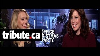 Kate McKinnon & Vanessa Bayer - Office Christmas Party Interview