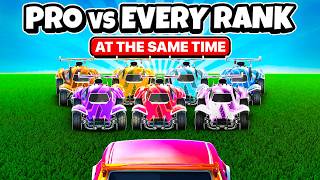 Pro Player vs Every Rank At The SAME TIME! screenshot 5