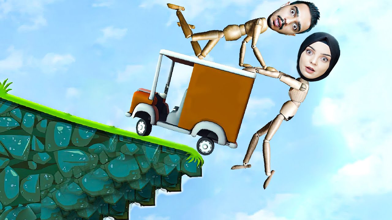 ARABAYA TUTUNUP UÇAN ÇÖP ADAMLAR !! 😱 Turbo Dismount