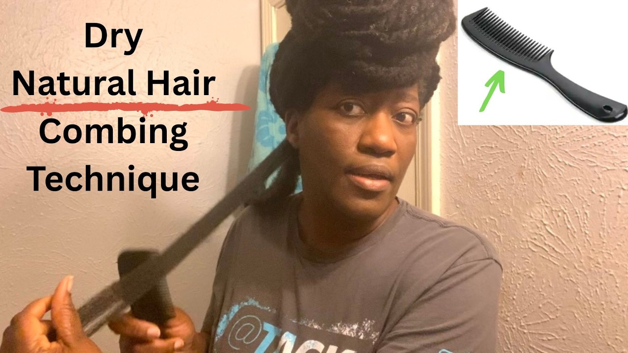 Как расчесывать сухие натуральные волосы и предотвратить их ломкость