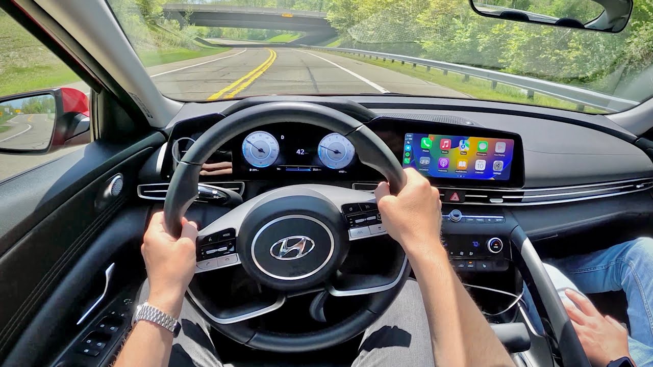 2023 Hyundai Elantra Limited - POV Driving Impressions - YouTube