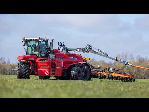 Loonbedrijf Us Bilang | Sleepslang bemesten | Vervaet Hydro Trike + Schouten bemster