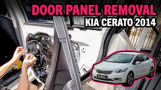 How to Remove Kia Cerato / Forte / K3 Door Panel & Power Window Motor