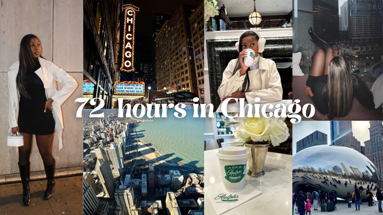 72 HOURS IN CHICAGO | River Cruise, City Views, The Bean, Starbucks Reserve + Viral Food Spots