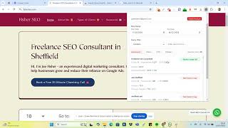USE SEARCH CONSOLE WITHOUT SWITCHING TABS (My new chrome extension) screenshot 1