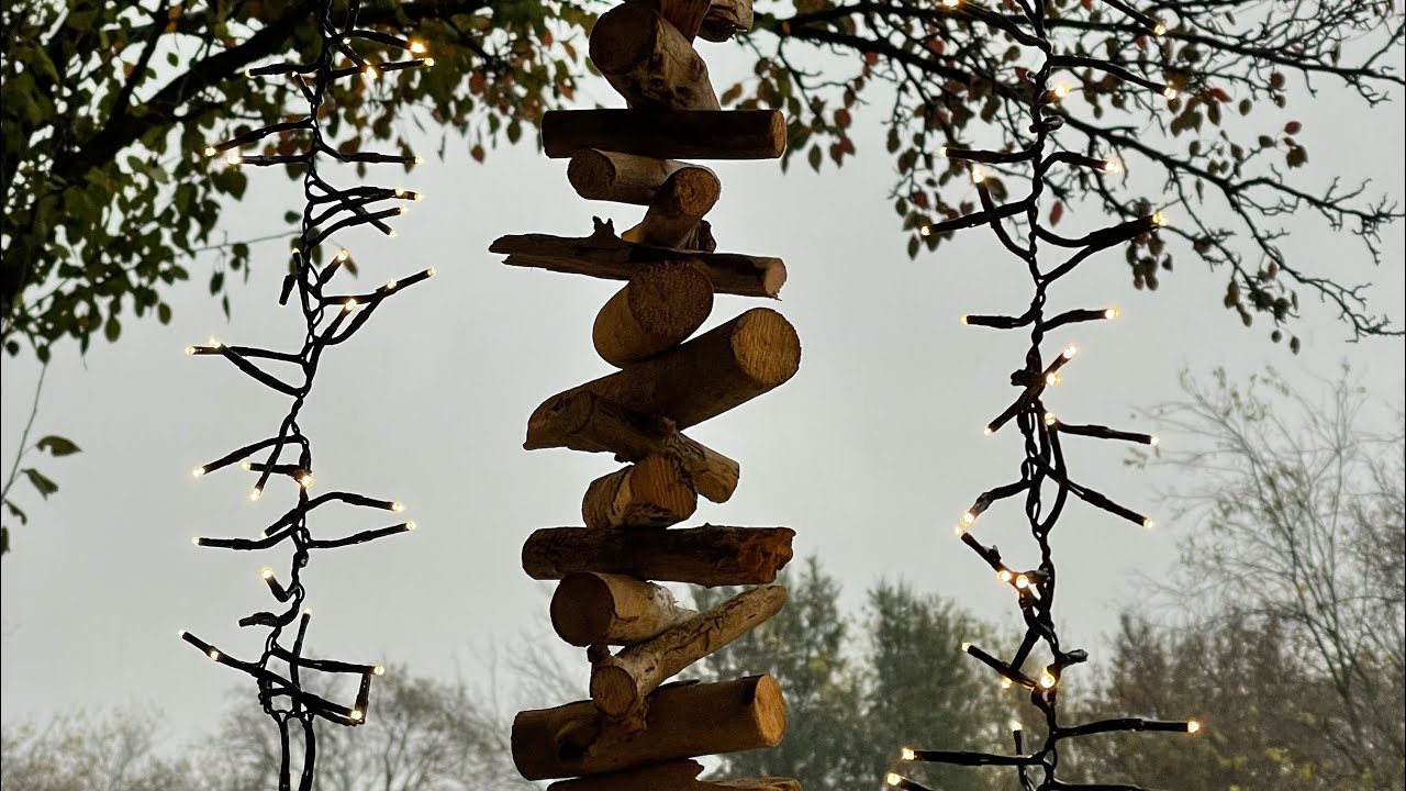 Valhalla Ladder (Driftwood Garland) Oldinger Wood Projects YouTube