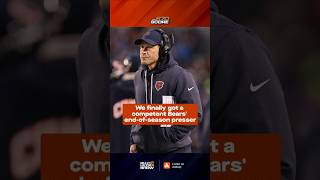 Bears end-of-season press conference was such a breath of fresh air this year