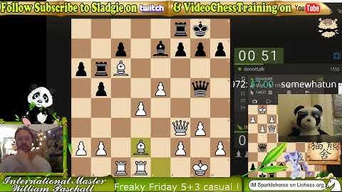 IM Sladgie Fast Friday Blitz Challenges on lichess
