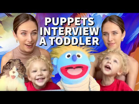 Puppets Interview A Toddler