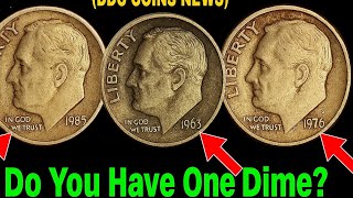 Top 10 Ultra Rare Roosevelt Dimes Worth Over $300,000 Each | DDC Coins News Rare Treasure Alert!