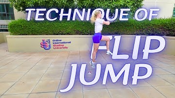 Technique of Flip jump #skatinguniversity #figureskating #quadskating #skatingcoach #flipjump #coach