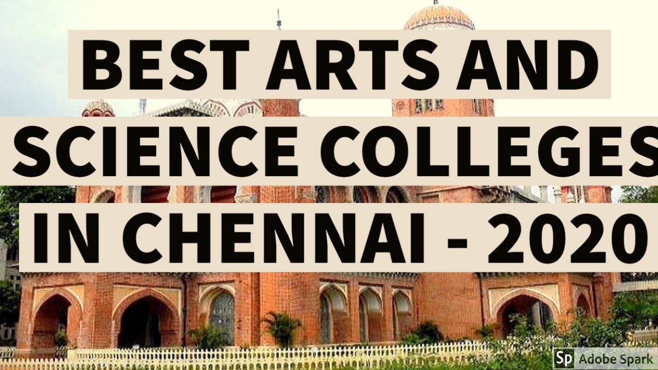 Top 10 Arts And Science Colleges In Chennai Youtube