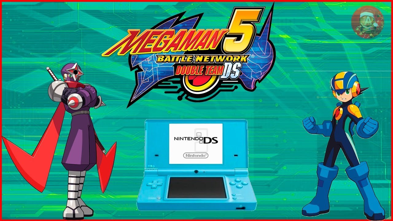 Nintendo DS - Megaman 5 Battle Network Double Team complet