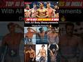 Top 10 Best Body In Bollywood & Body Measurements #bodybuilding #bodybuilder #body #bollywood #stars