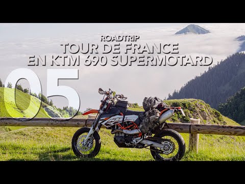 French Pyrénées with my KTM 690 Supermoto | BLKMRKT [Tour De France EP:05]