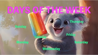 Days Of The Week Song | Kids Songs | The Singing Walrus