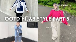 Ootd hijab style part 5 ||• sitta.arrum #ootd #hijabsimpel #ootdhijab #haul