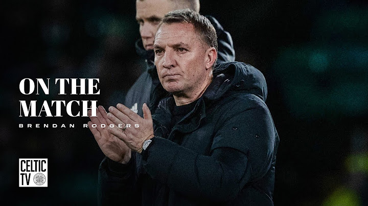 Brendan Rodgers On The Match | Celtic 5-1 Aberdeen | 5 ⭐ Celts sink Dons (25/02/25)