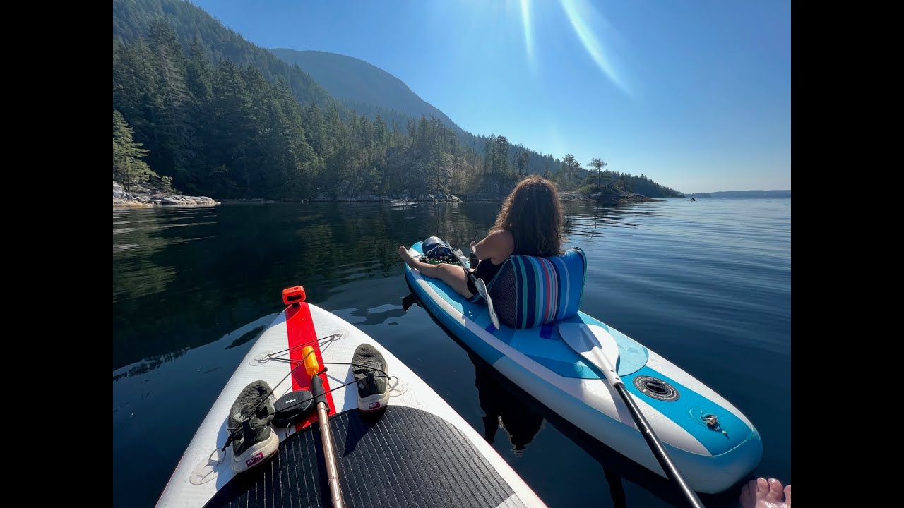 Paddle Board Camping Sechelt Inlet, BC (Sept 2023) YouTube
