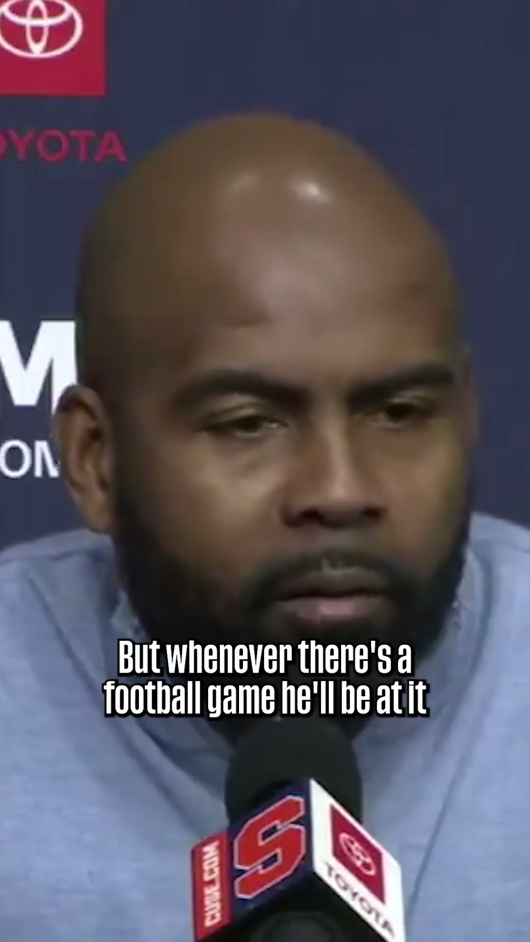 'We don't opt out around here, man. We play football' ? #syracuse #football #cfb
