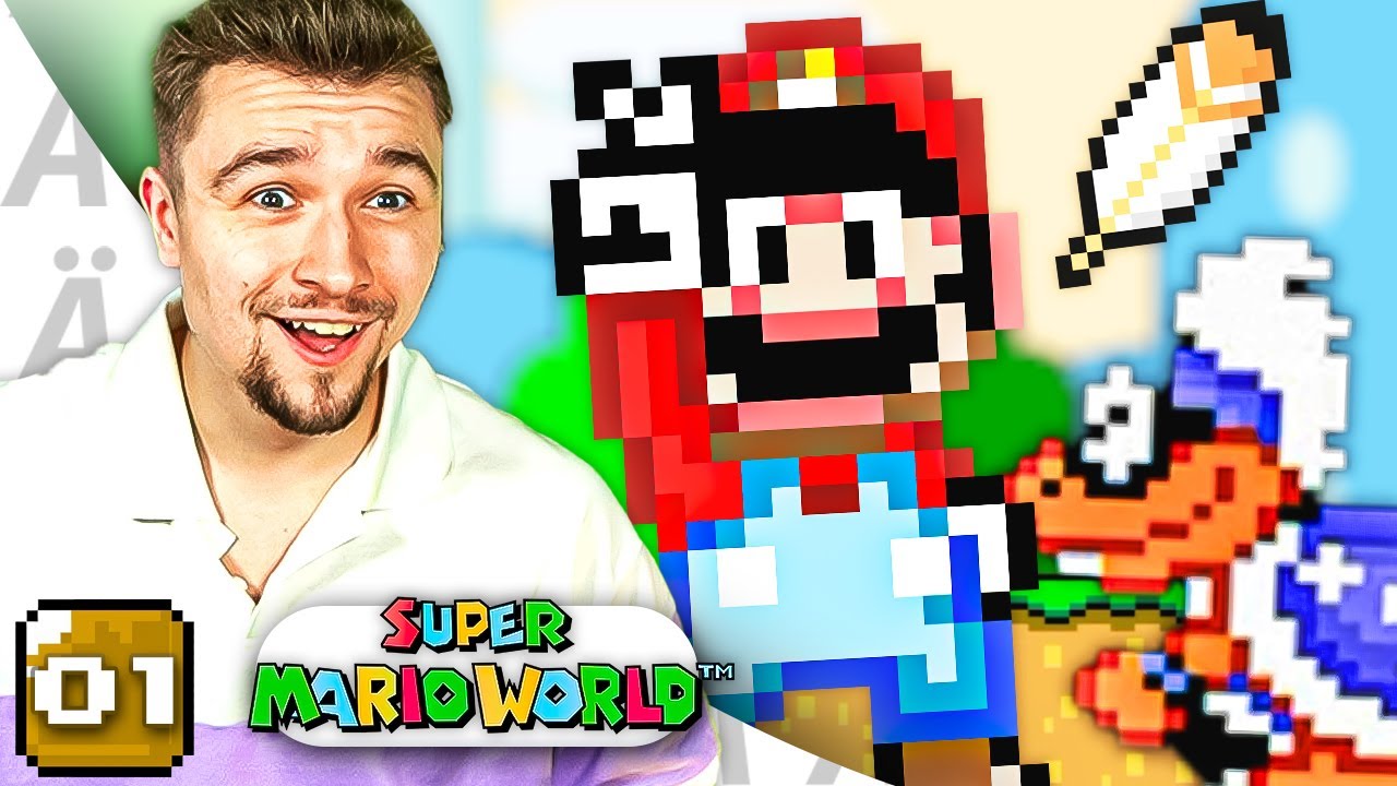 Ich spiele das ERSTE mal diesen KLASSIKER! 🍄 Super Mario World #01