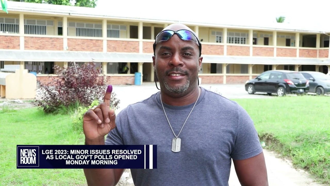 LGE 2023 MINOR ISSUES RESOLVED AS LOCAL GOV’T POLLS OPENED MONDAY MORNING