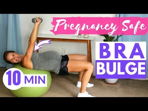 Get Rid of Bra Bulge | Prenatal Chest Workout