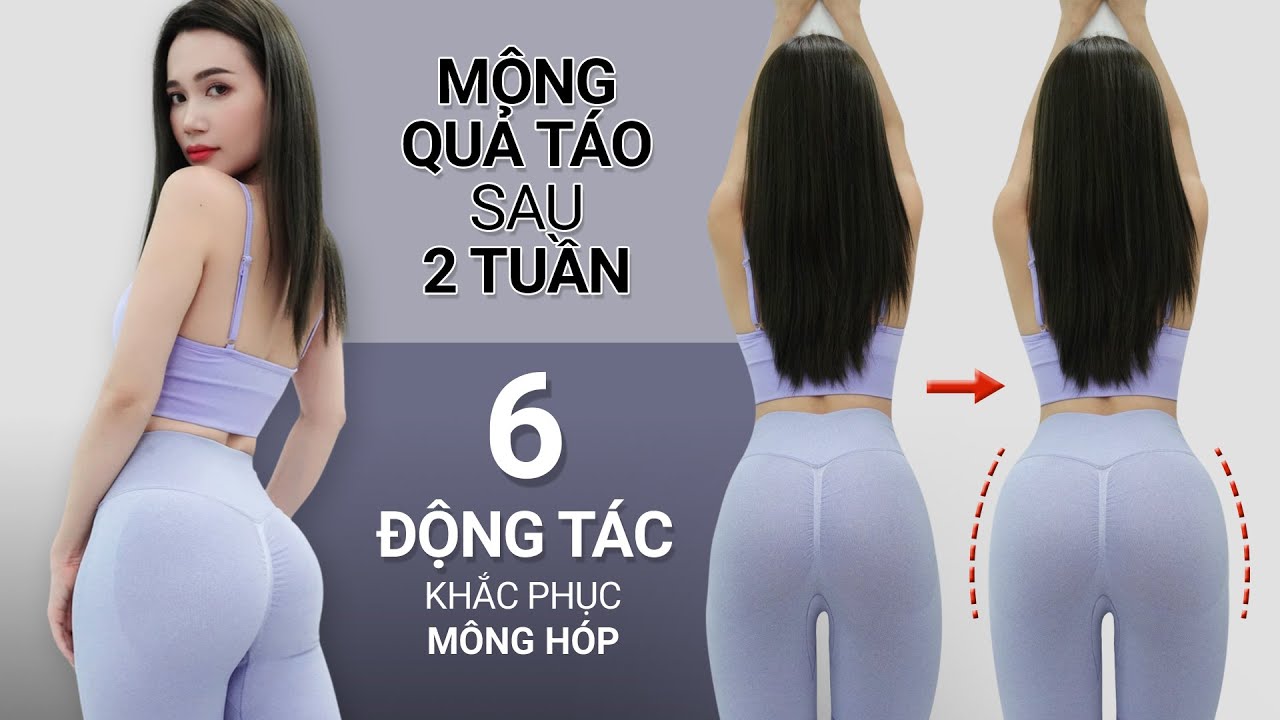 MÔNG QUẢ TÁO sau 2 tuần 🍎  | 6 ĐỘNG TÁC khắc phục MÔNG HÓP | SITA VLOG