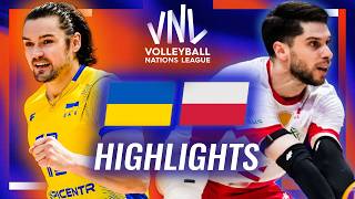 Ukraine 🇺🇦 vs. Poland 🇵🇱 - Highlights | Week 1 | Men's VNL 2026