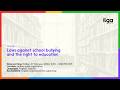 Laws Against LGBTI School Bullying And The Right To Education