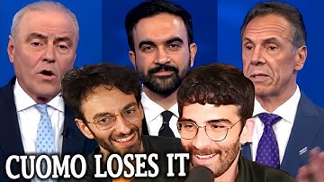 Mamdani DESTROYS Cuomo & Sliwa In Heated New York Debate | HasanAbi Archive ft. Gianmarco Soresi