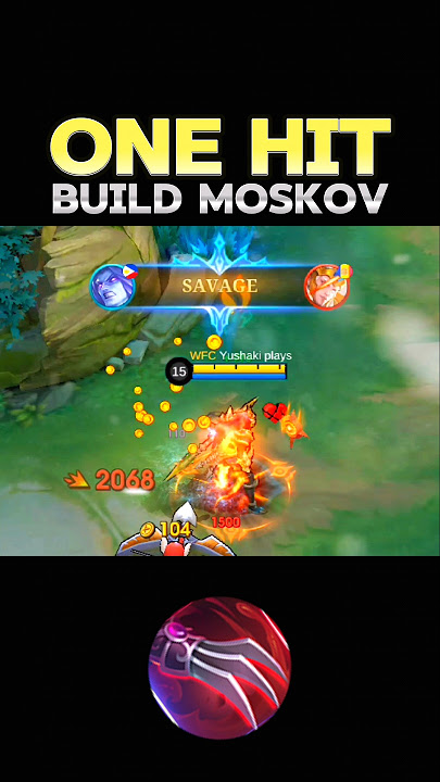 😱 WATCH THIS - BEST BUILD MOSKOV 2024❓ (ONE HIT) ~ MLBB 🔥 #mobilelegends #onehitbuild #moskov #short
