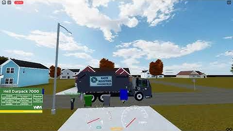 Waste Industries Heil Python on Recycling Part 1