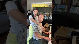 Love singing with my hubby #msrachel #toddlermom #toddlers #husbandwife  #msrachelforlittles #shorts