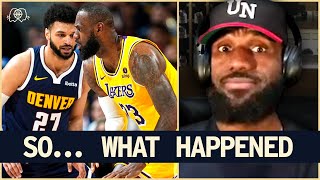 LeBron James Opens Up about Losing to The Nuggets screenshot 4