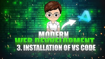 Modern Web Development | Part 3 | Visual Code Installation | Mark | CodeX Terminal