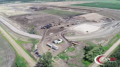 The Building of Cando Sturgeon Terminal