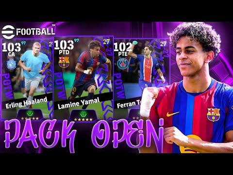 PACK OPENING EM BUSCA DO LAMINE YAMAL DA BOX DE POTW NO EFOOTBALL MOBILE 2027!!