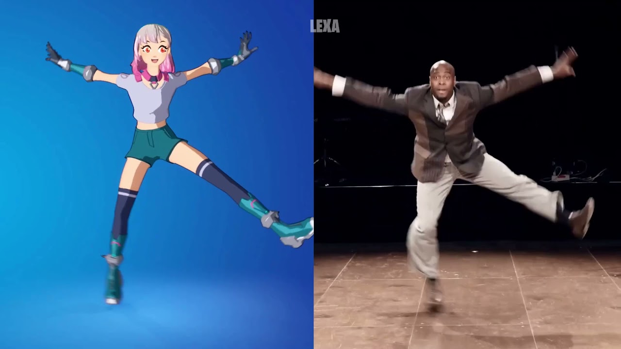 FORTNITE SLICK EMOTE IN REAL LIFE YouTube
